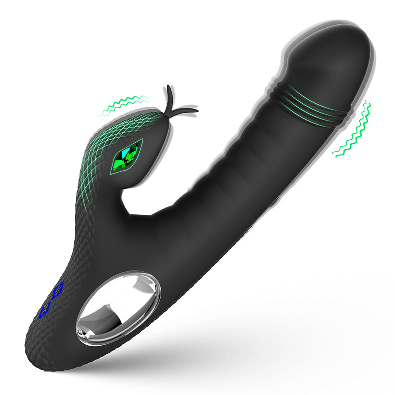 Bardi Snake Voice Dildo Rabbit Vibrator - Sex with a Celebrity